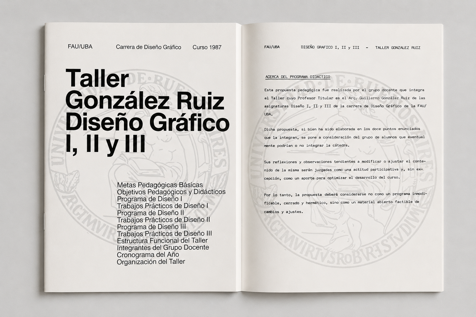 Guillermo Gonz&aacute;lez Ruiz, il design come responsabilit&agrave; civile dettaglio