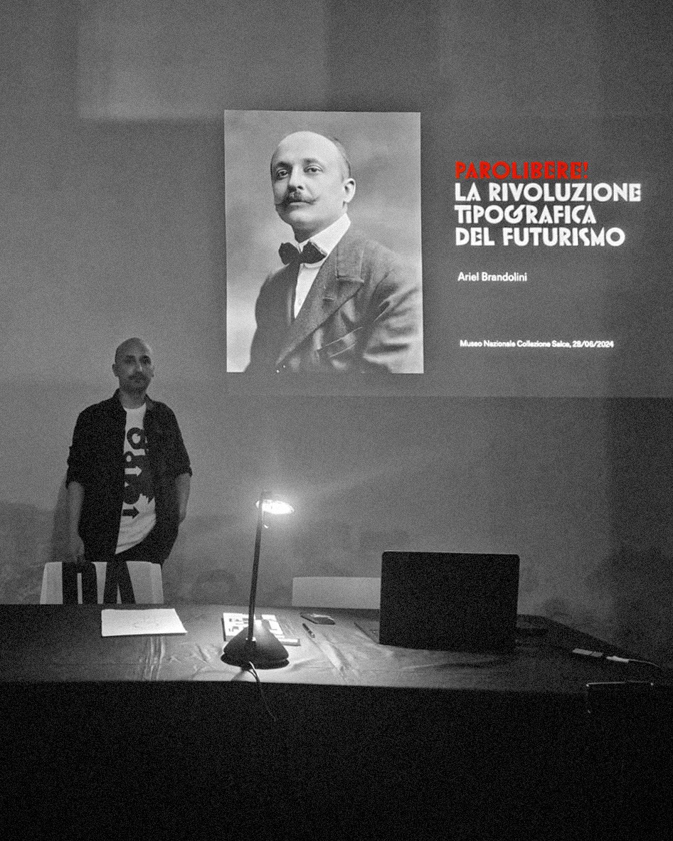PAROLIBERE! La Rivoluzione Tipografica del Futurismo dettaglio