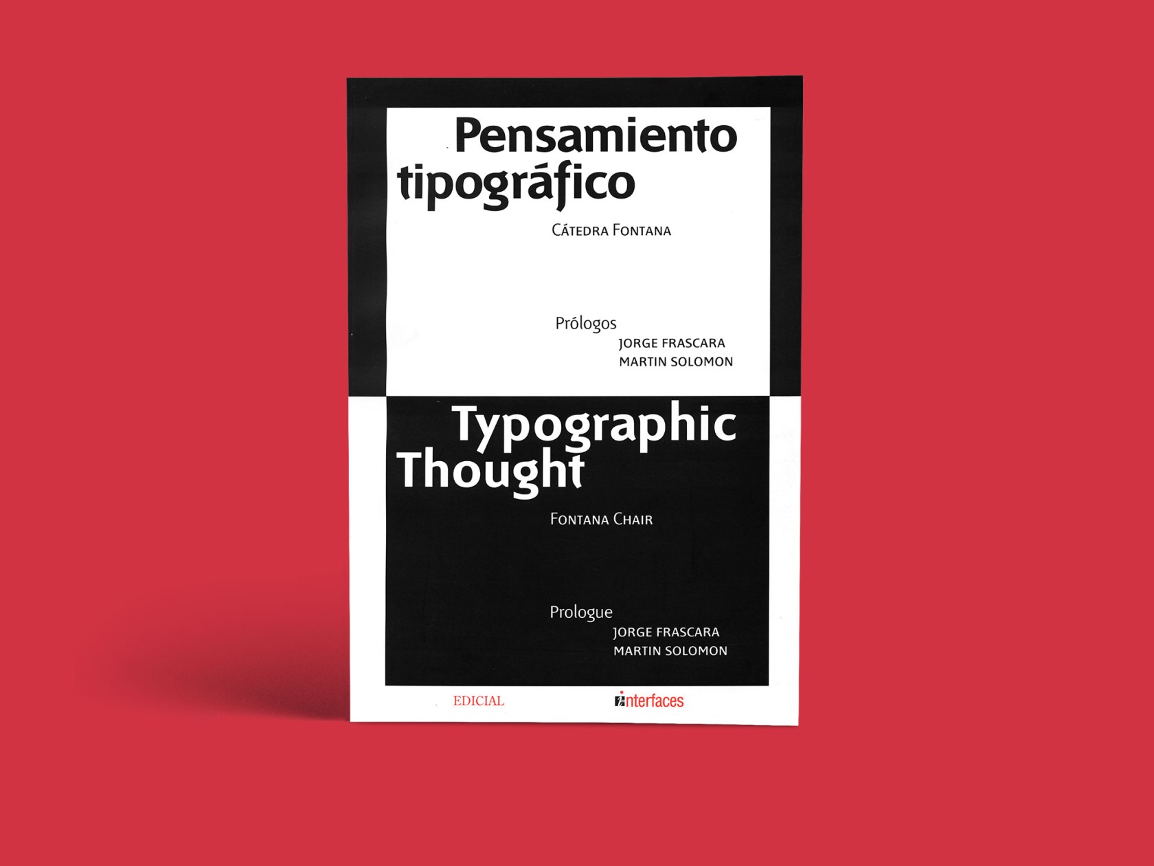 Rub&eacute;n Fontana, la tipografia come cultura del progetto dettaglio