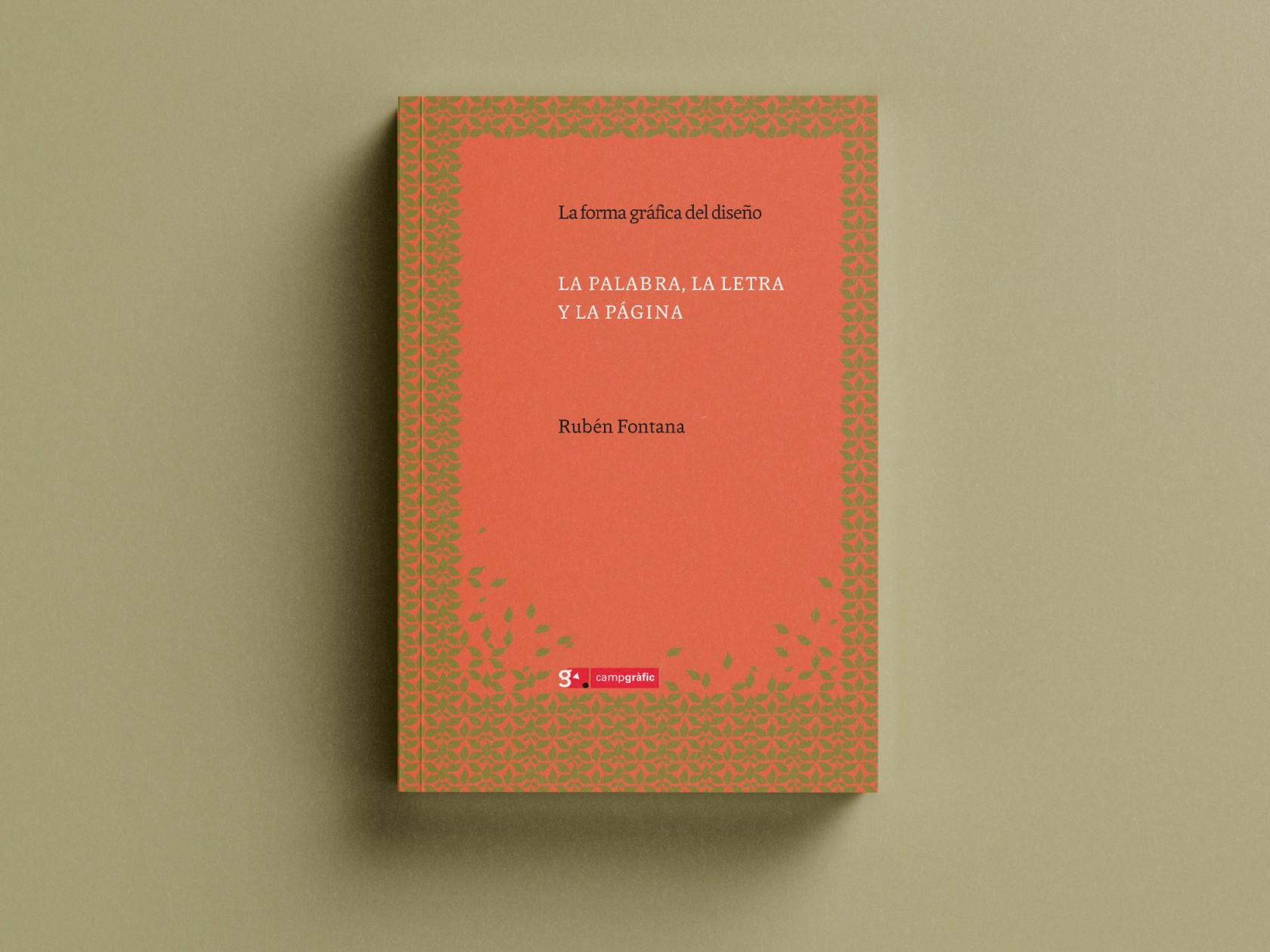 Rub&eacute;n Fontana, la tipografia come cultura del progetto dettaglio