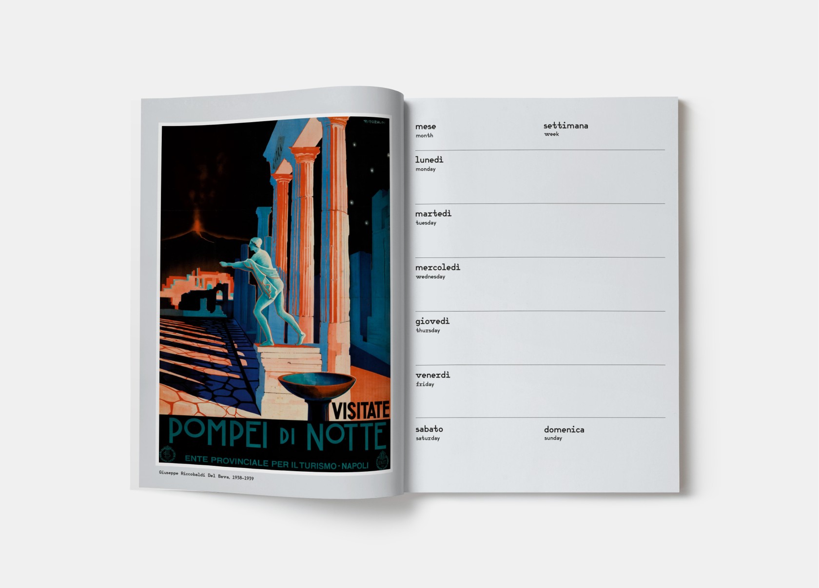 Agenda Collezione Salce Vacanze Italiane! dettaglio 