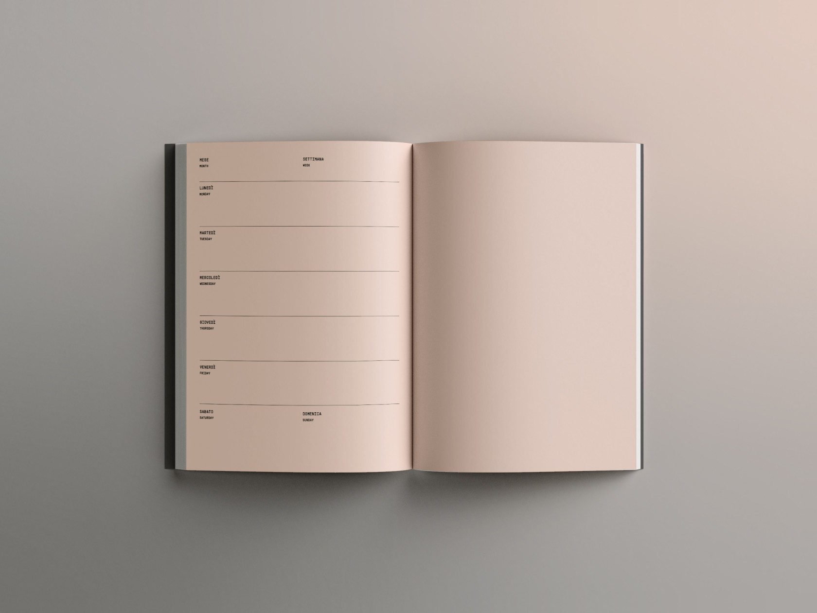 Agenda Collezione Salce dettaglio 