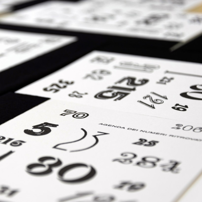 Agenda numeri ritrovati (seconda edizione) dettaglio 