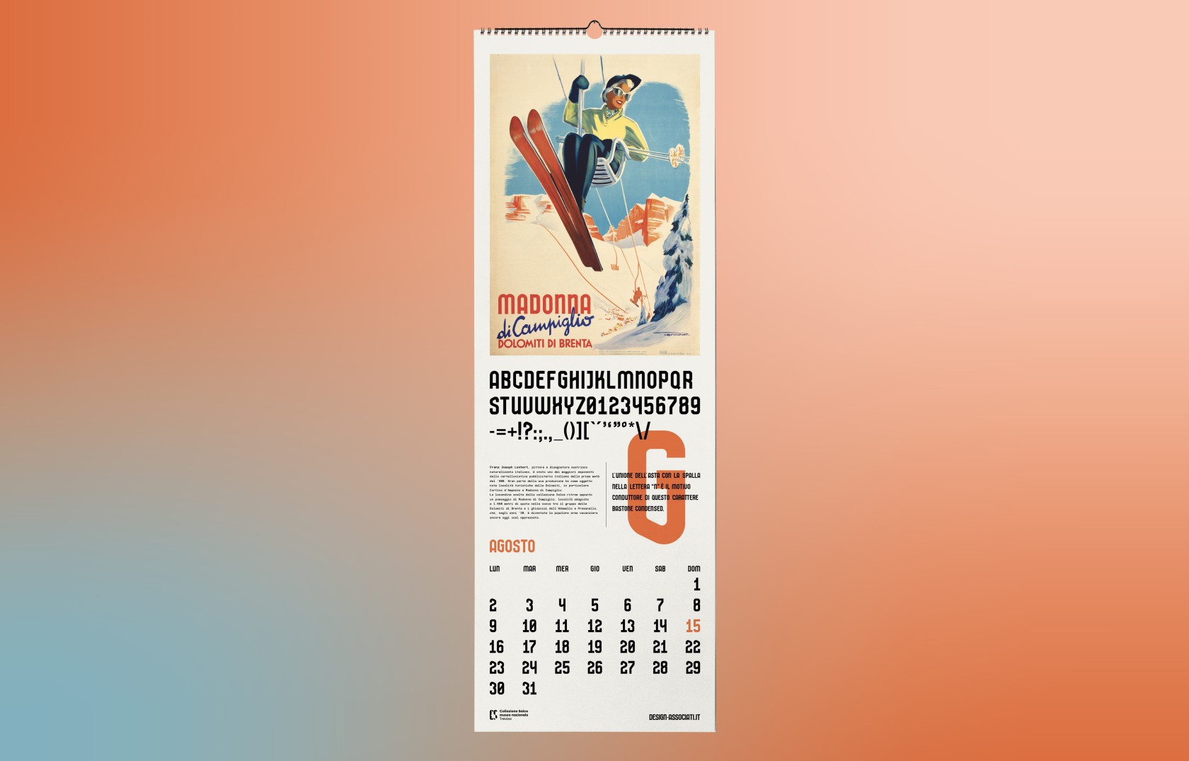 Calendario Collezione Salce 2021 dettaglio 