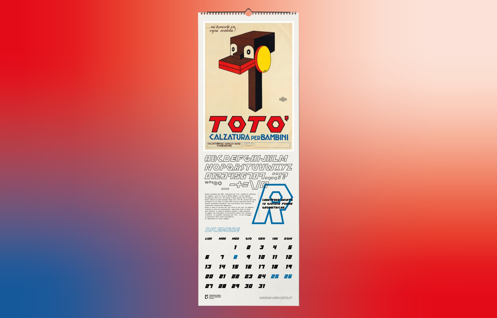 Calendario Collezione Salce 2021 dettaglio 