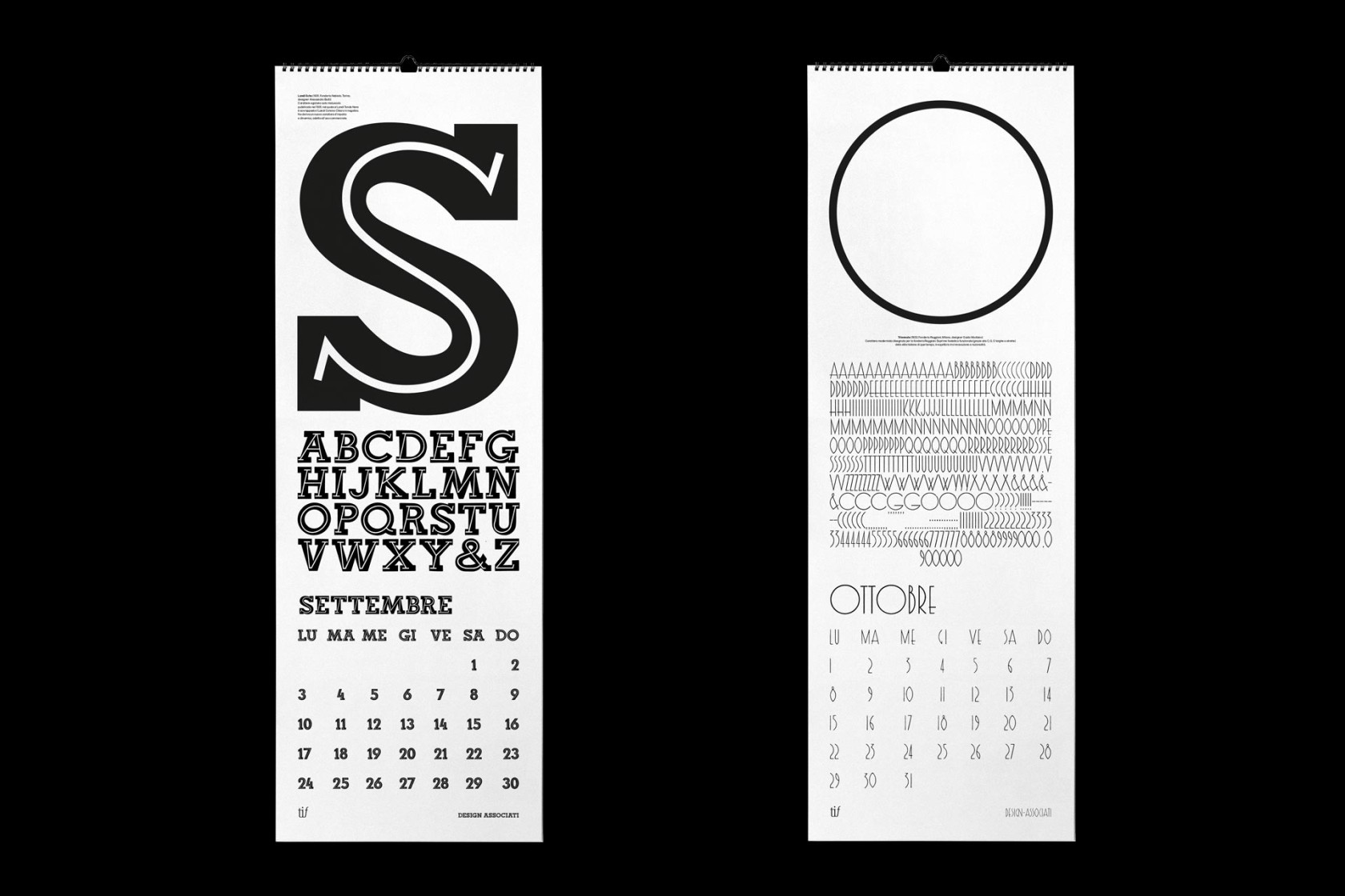 Calendario Tipoteca 2018 dettaglio 