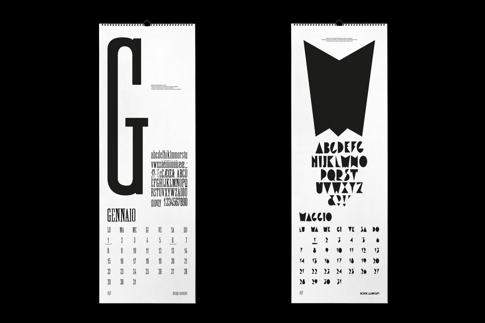 Calendario Tipoteca 2018 dettaglio 