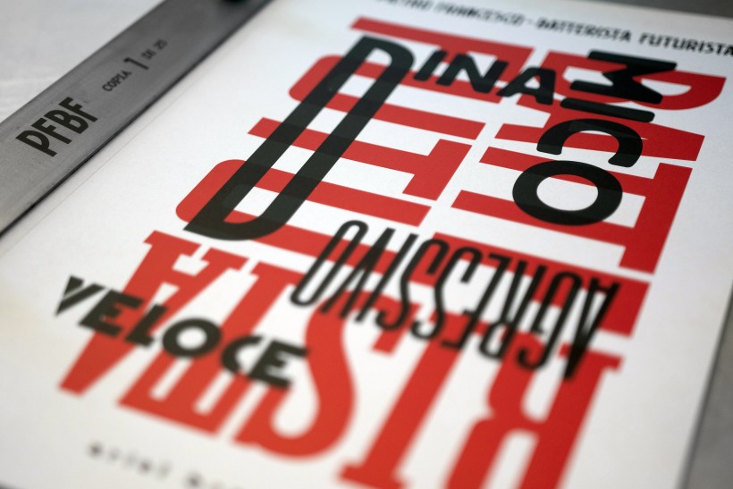 Pietro Francesco Batterista Futurista dettaglio 