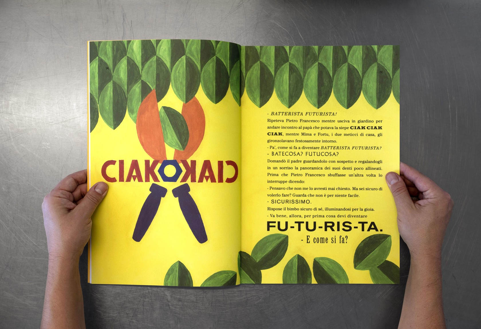 Pietro Francesco Batterista Futurista dettaglio 