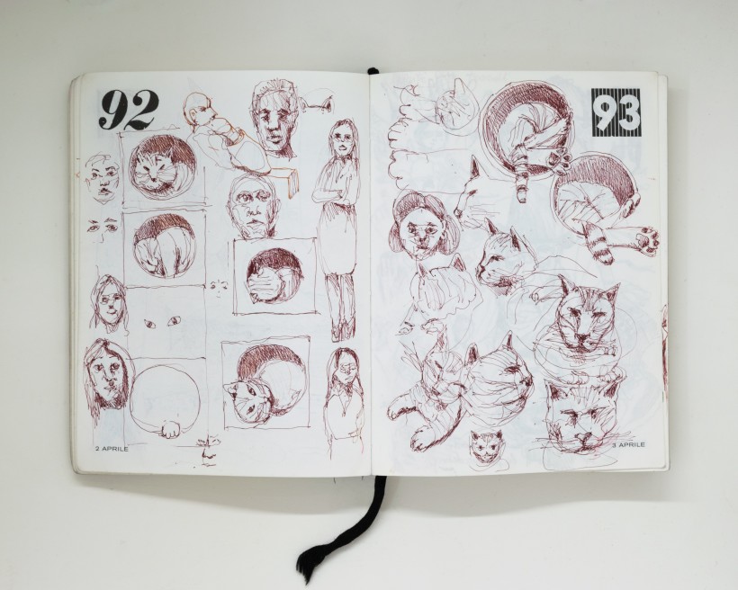 Agenda Numeri Ritrovati - Fabrizia Carraro dettaglio 