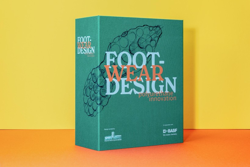 BASF 2021 dettaglio Copertina del progetto Footwear Design in Cialux verde