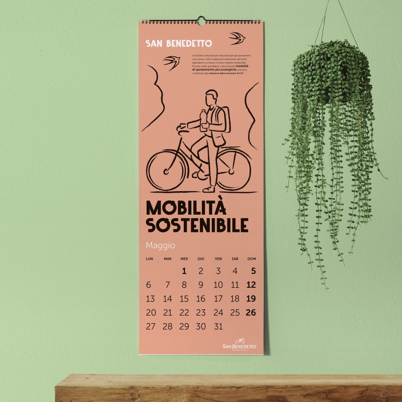 Calendario San Benedetto 2024 dettaglio Calendario San Benedetto, mese di Maggio - Mobilità Sostenibile