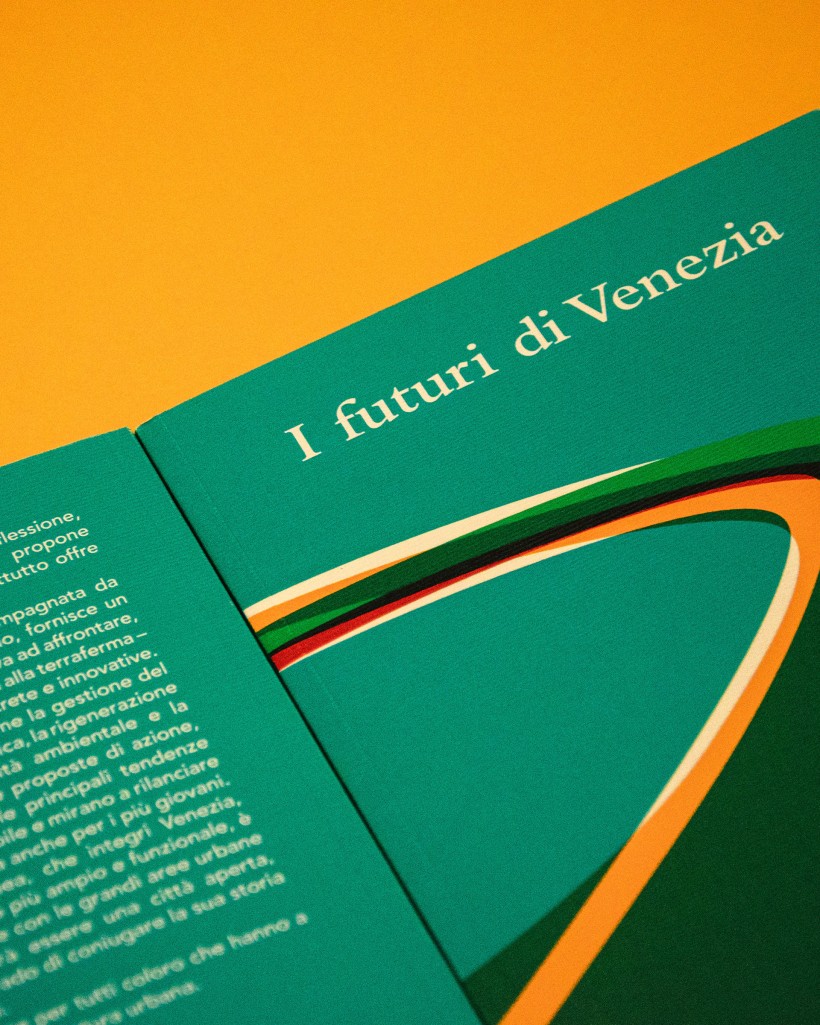 I Futuri di Venezia dettaglio Copertina e retro copertina de "I futuri di Venezia"