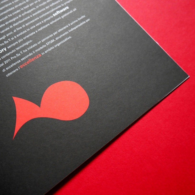 Prosyt, Propulsore Tecnologico, software house e società di consulenza dettaglio Dettaglio della brochure