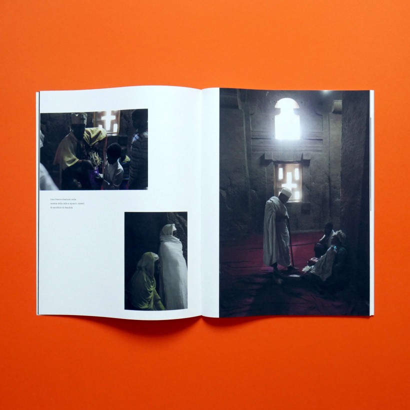 Renzo Tortato, Lucescura - libro fotografico dettaglio Doppia pagina del libro fotografico di Renzo Tortato, Lucescura