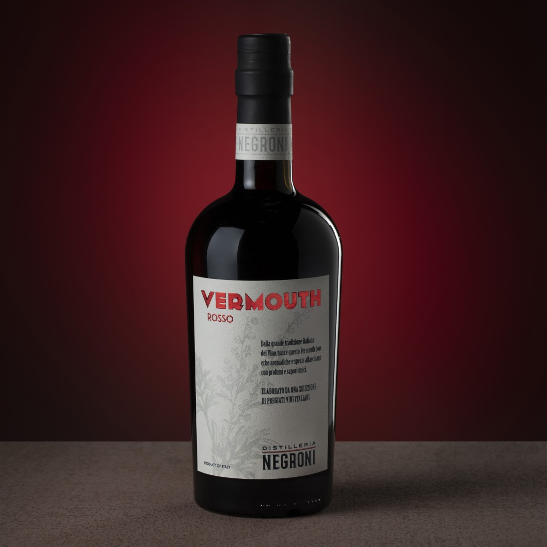 immagine Vermouth Rosso a marchio Distilleria Negroni